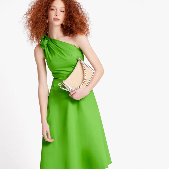 💚 Kate Spade Sabrina One Shoulder Dress 💚 - Picture 2 of 8